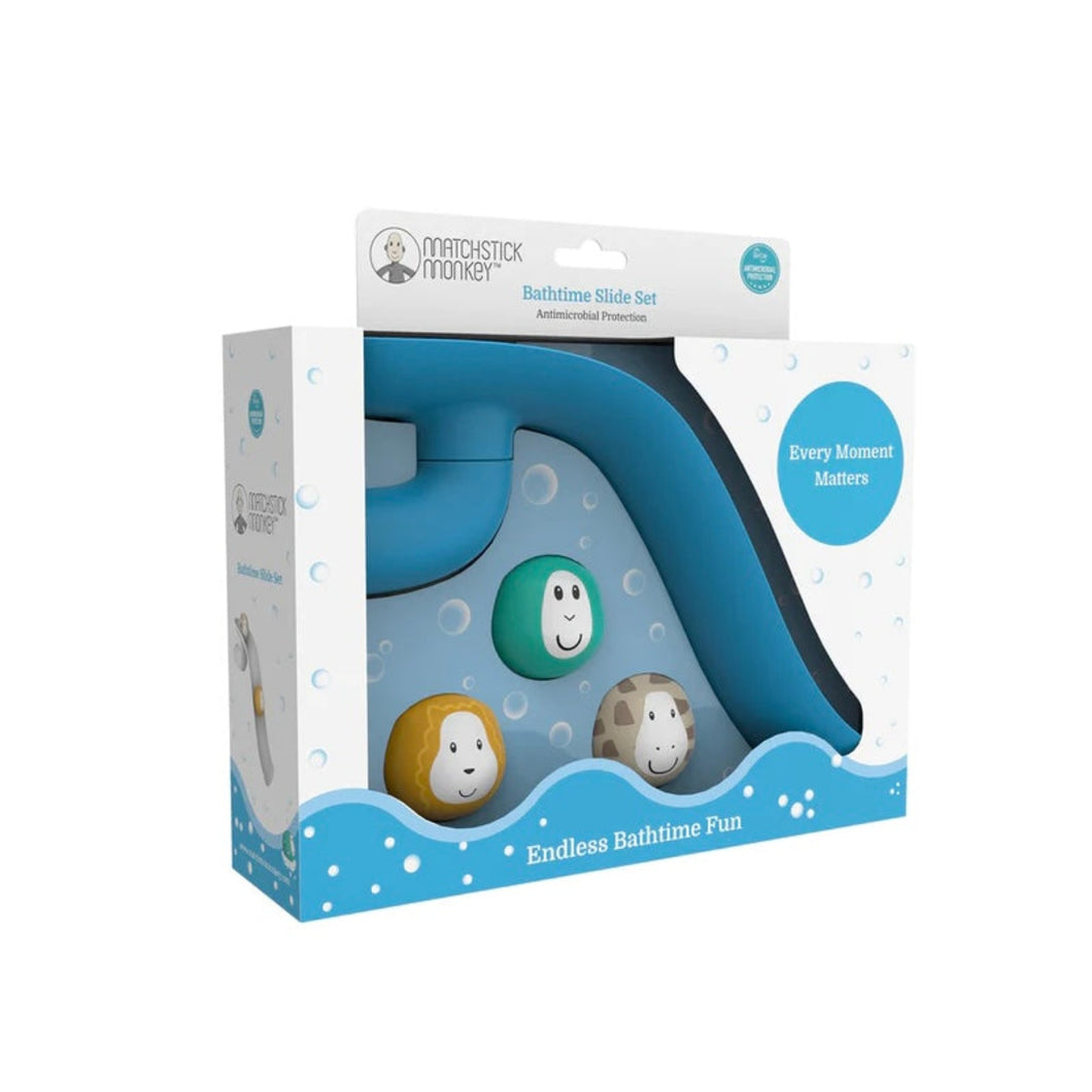 matchstick Monkey bathtime slide set