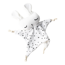 Load image into Gallery viewer, Wee Gallery Cuddle Bunny Stars baby comforter
