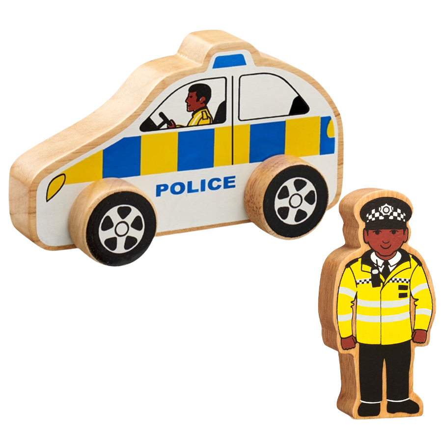 Police Car and Police Officer Bundle