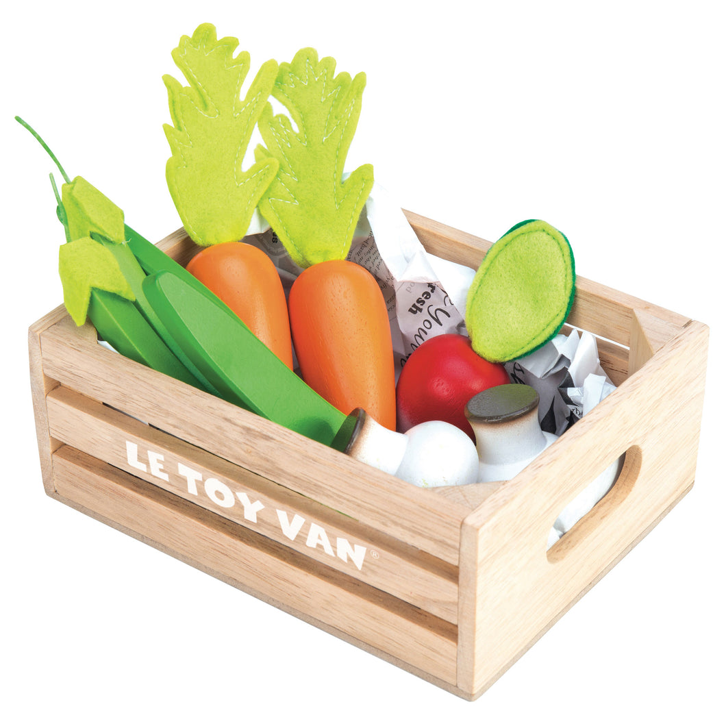 Le Toy Van Vegetables - 5 a Day Crate